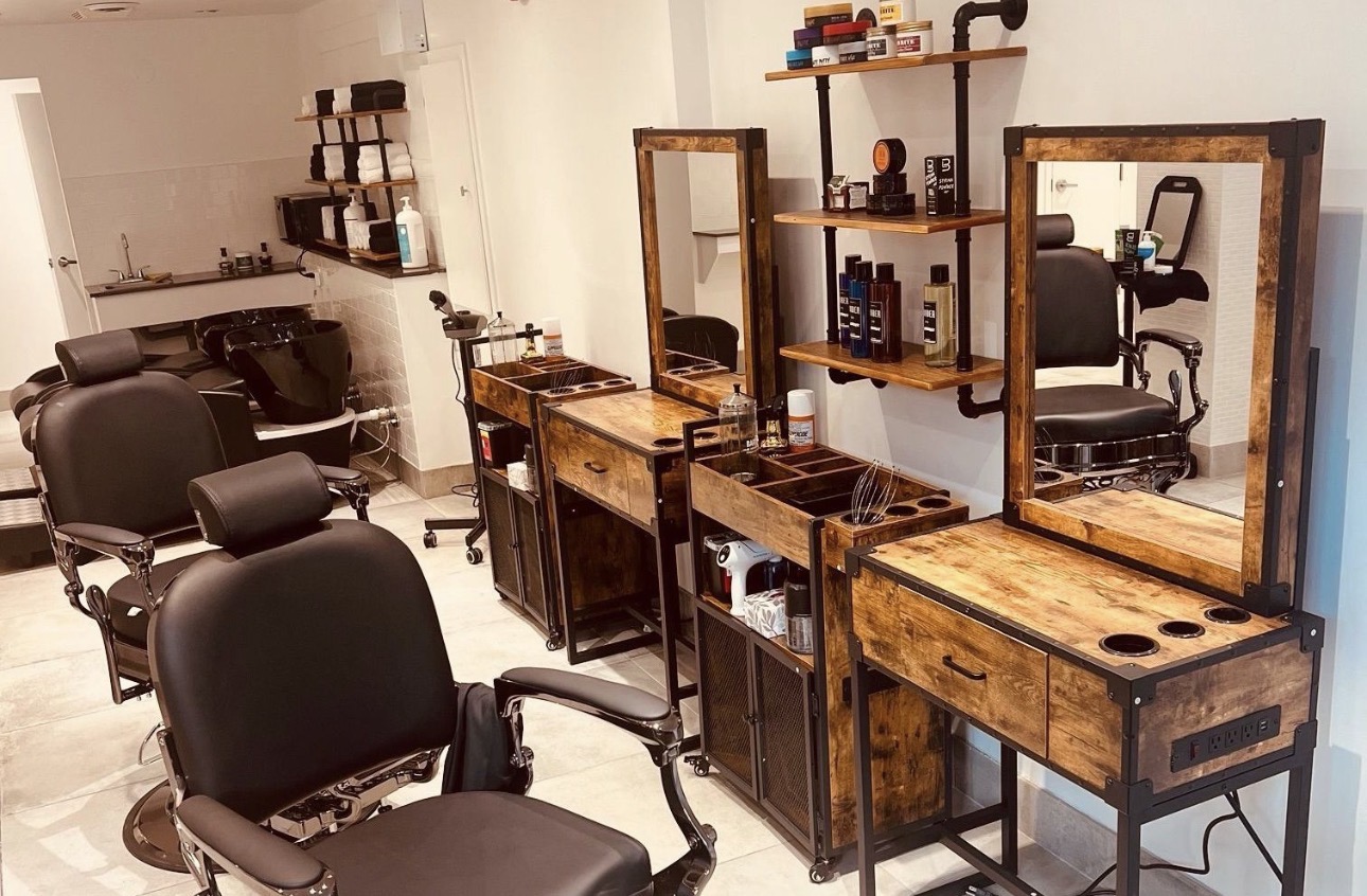 Barber stations